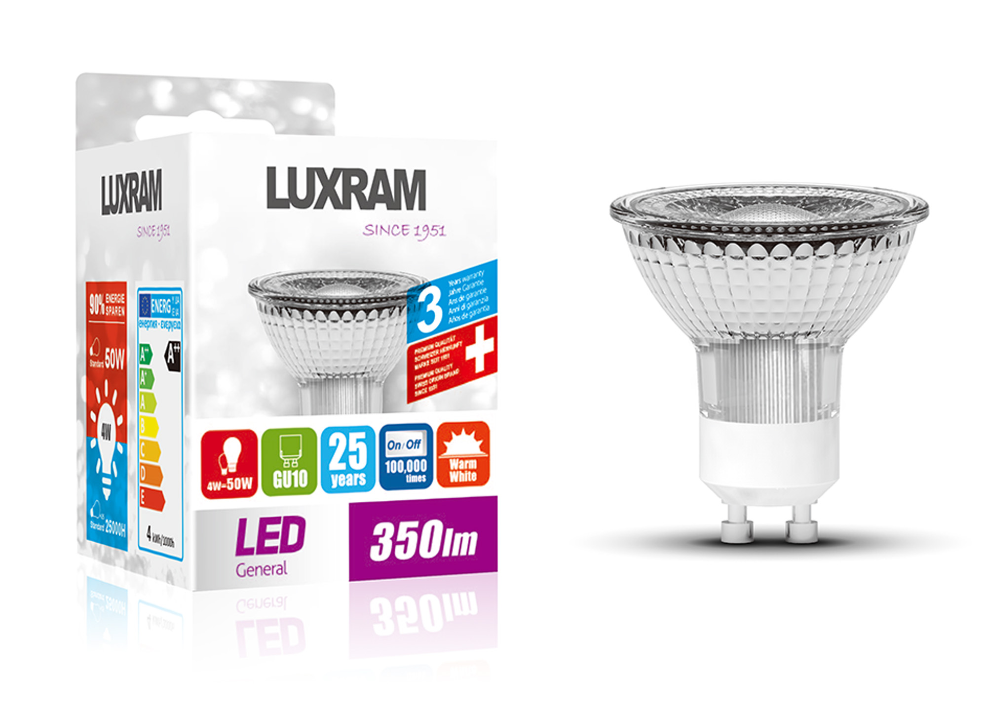 HaloLED LED Lamps Luxram Spot Lamps